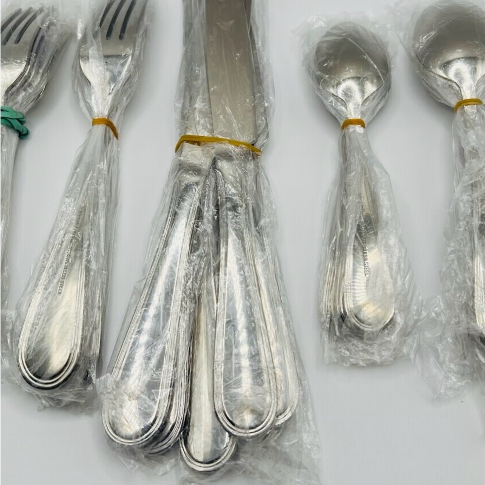Temptations HARVEST Pumpkin Design Silverware Set NWT Flatware Set - Picture 5 of 5
